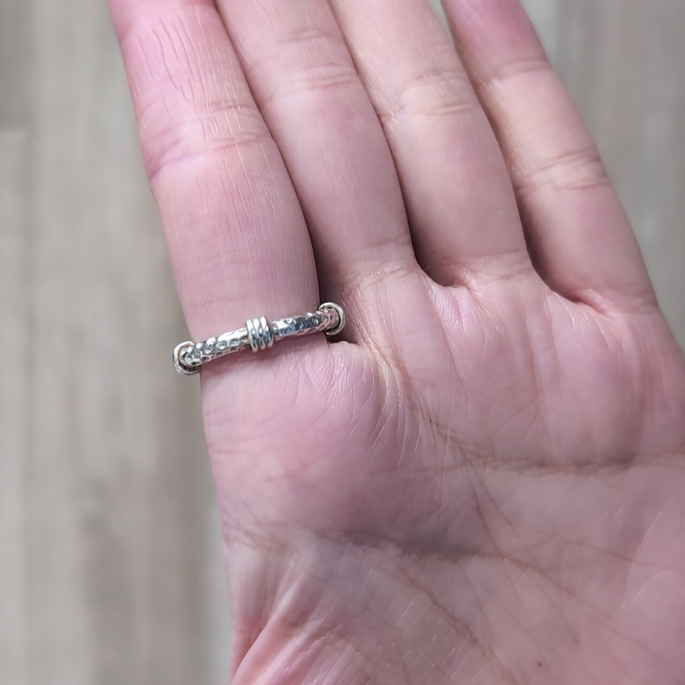 Sterling Silver Moonstone Ring - image 6